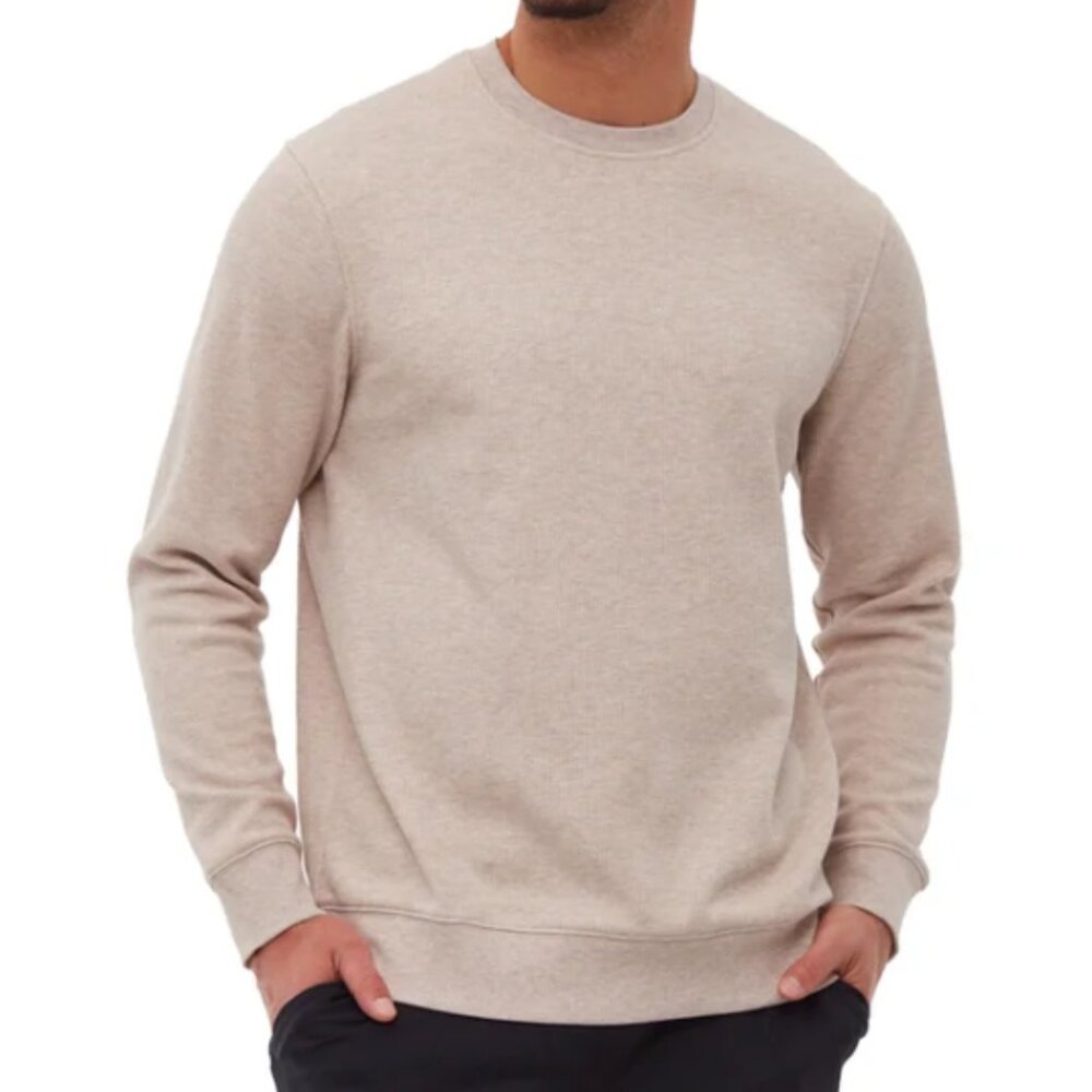 Bench. Men's Fleece Lined Thermal Tagless Neck Tan Size XXL